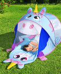 Bild-3-bestway-spielzelt-für-kinder-einhorn-182x96cm-ean-6942138976489