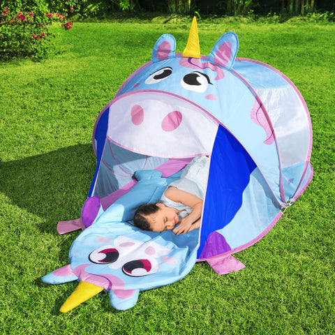 Bild-3-bestway-spielzelt-für-kinder-einhorn-182x96cm-ean-6942138976489