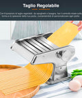 Bild-3-dcg-manuelle Nudelmaschine für frische Pasta mit abnehmbarem Griff aus Stahl-ean-8032774625730