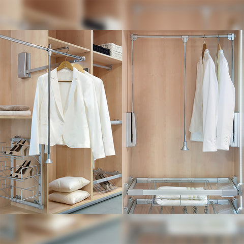 Bild-3-emuca-Höhenverstellbarer-Kleiderlift-für-Kleiderschrank-aus-Stahl-83-115x84cm-verchromt-EAN-8432393001241