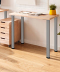 Bild-3-emuca-set-4-verstellbare-Tischbeine-60x83-85cm-lackiertes-Aluminium-ean-8432393000107