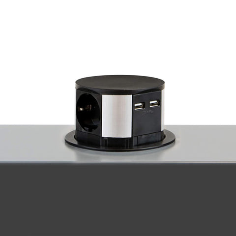 Bild-3-emuca-vertikale-versenkbare-Steckdosenleiste-mit-3-Schuko-EU-Steckdosen-und-2-USB-Anschlüssen-10cm-EAN-8432393012285