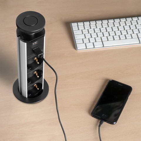 bild-3-emuca-vertikale-versenkbare-steckdosenleiste-für-den-schreibtisch-eu-mit-3-schuko-steckdosen-und-2-usb-anschlüssen-6cm-schwarz-ean-8432393286693