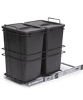 Bild-3-emuca-Set-2-Abfalleimer-für-Mülltrennung-mit-ausziehbarem-Einsatz-35-l-EAN-8432393298580