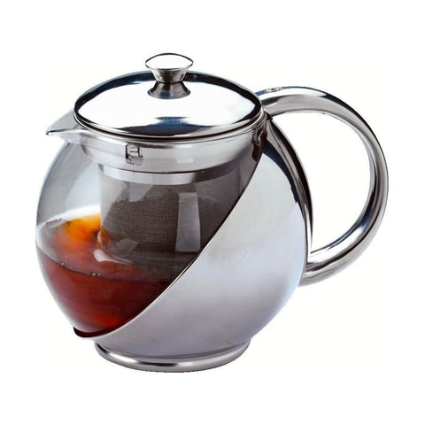 Bild-3-five-simply-smart-Teekanne-aus-Glas-und-Stahl-mit-Teefilter-110-l-EAN-3560238548790