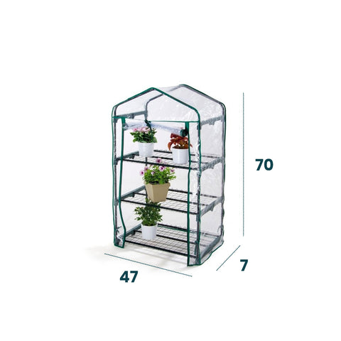 Bild-3-garden-friend-3-stöckiges-Gewächshaus-mit-PVC-Abdeckung-70x47x7cm-EAN-8023755032364
