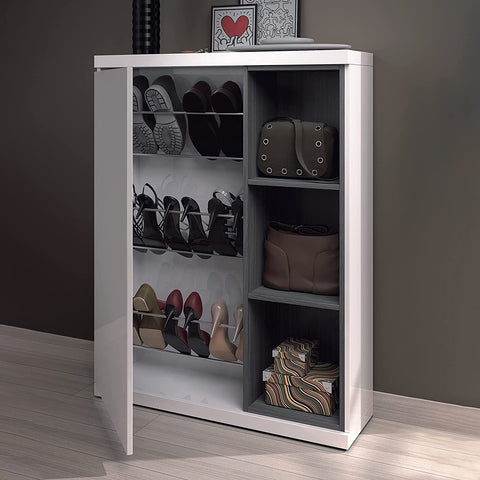 Bild-3-Habitdesign-Schuhschrank-mit-Spiegel-weiß-79x25x108cm-ean-8423490261478