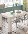 Bild-3-habitdesign-ausziehbarer-Tisch-weiß-140-190x90x78cm-ean-8423490262048