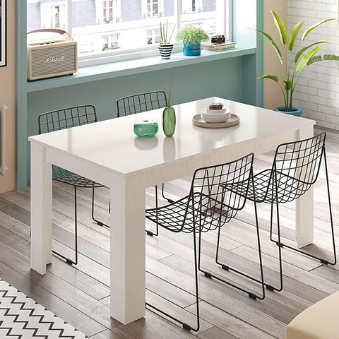 Bild-3-habitdesign-ausziehbarer-Tisch-weiß-140-190x90x78cm-ean-8423490262048
