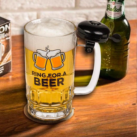 Bild-3-OEM-Bierkrug Ring for a Beer mit Glöckchen 500 ml EAN-4029811448784