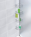 Bild-3-WENKO-teleskopisches-Eckregal-mit-4-Ablagen-Dolcedo-EAN-4008838372500