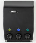 bild-3-wenko-seifenspender-mit-3-fächern-schwarz-450ml-ean-4008838287699