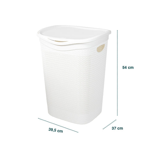 Bild-4-belli-e-forti-Wäschekorb-Flechtoptik-55l-weiß-EAN-8001499324037