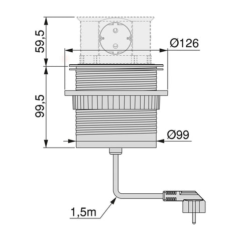 Bild-4-emuca-vertikale-versenkbare-Steckdosenleiste-mit-3-Schuko-EU-Steckdosen-und-2-USB-Anschlüssen-10cm-EAN-8432393012285