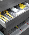 Bild-4-emuca-verstellbarer Besteckeinsatz-für-Schublade-aus-Kunststoff-45cm-grau-EAN-8432393139951