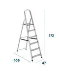 Bild-4-Garden-Friend-Klapptritt-mit-6-Stufen-aus-Aluminium-EAN-8023755040819