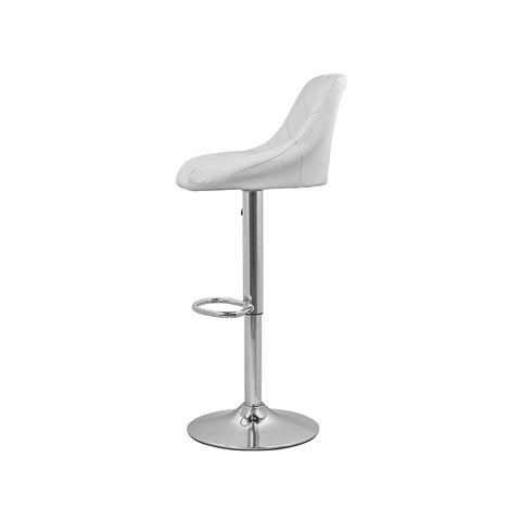bild-4-maisonrouge-set-2-bar- und küchenhocker aus weißem Kunstleder-ean-8054806360044