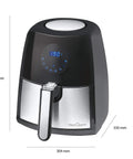 Bild-4-ProfiCook-digitale-Heißluftfritteuse-mit-Display-EAN-4006160114706