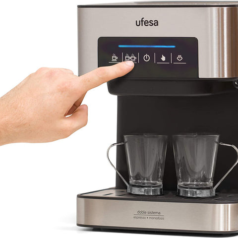 Bild-4-ufesa-Espressomaschine-für-Kaffeepads-und-gemahlenen-Kaffee-EAN-8422160045745