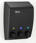 bild-4-wenko-seifenspender-mit-3-fächern-schwarz-450ml-ean-4008838287699