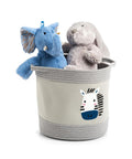 Bild-4-Zeller-Aufbewahrungskorb für Kinder mit Zebra-30cm-EAN-4003368142883