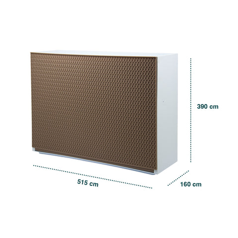 Bild-5-belli-e-forti-Schuhschrank-Wandgeflecht-16x515x39cm-Mokka-EAN-8001499306026