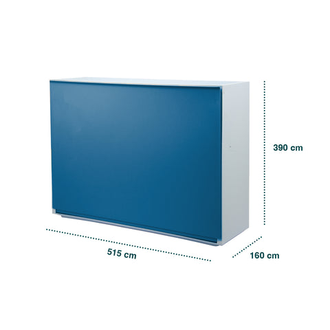 Bild-5-belli-e-forti-glatter-Wandschuhschrank-16x515x39cm-avionblau-EAN-8001499307047