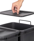 Bild-5-emuca-Set-2-Abfalleimer-für-Mülltrennung-mit-ausziehbarem-Einsatz-35-l-EAN-8432393298580