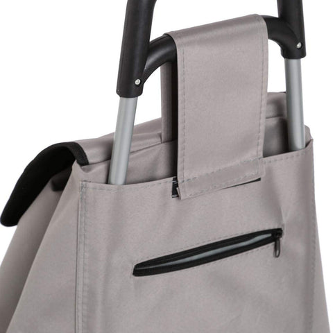 Bild-5-Five Simply Smart-faltbarer Einkaufstrolley-braun-30 l-EAN-3560238558270
