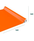 bild-5-i-casamici-set-100-tovaglie-tnt-monosuo-arancio-140x140cm-ean-8056304644152