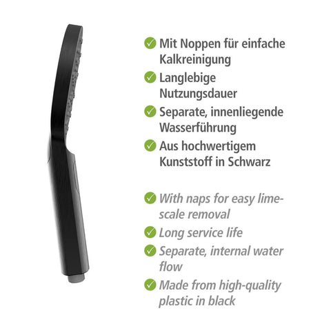 Bild-5-Wenko-Duschkopf-Design-schwarz-D-12cm-EAN-4008838276709