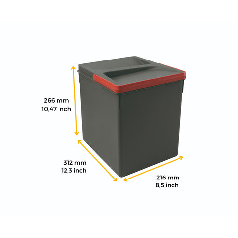 Bild-6-emuca-Set-3-Mülleimer-Mülltrennung-für-Schubladen-216cm-612l-EAN-8432393130996