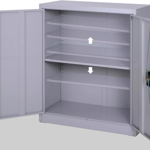 Bild-6-garden-friend-Stahlschrank-mit-2-Türen-für-den-Außenbereich-EAN-8023755058005