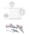 Bild-6-King-Collection-Sicherheitsgitter-für-Kinder-78x3x80cm-EAN-8023755055257
