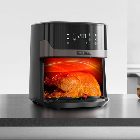 Bild-8-black-decker-Heißluftfritteuse-8-Programme-mit-Korb-65l-1600w-EAN-8432406730076