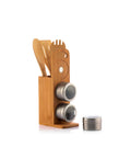Bild-9-five-simply-smart-7-teiliges-Set-mit-3-Gewürzhaltern-Küchenutensilien-und-Organizer-EAN-3560238519899