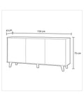 Bild-9-habitdesign-mobiler-Sideboard-mit-3-Türen-75x154x41cm-EAN-8423490264271