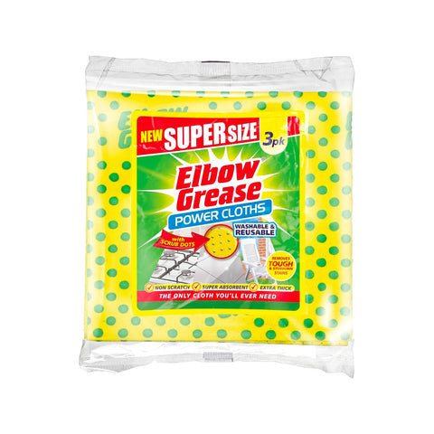 Universelle Power Cloths mit superabsorbierenden und umweltfreundlichen Scrub Dots