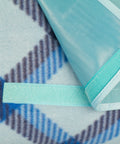 Zendea Picknickdecke 200x200cm aus wasserdichtem Polyester mit Tragegriff und strapazierfähigem Stoff EAN-8050030810379