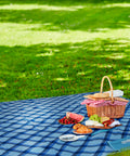 Zendea Picknickdecke 200x200cm aus wasserdichtem Polyester mit Tragegriff und strapazierfähigem Stoff EAN-8050030810379